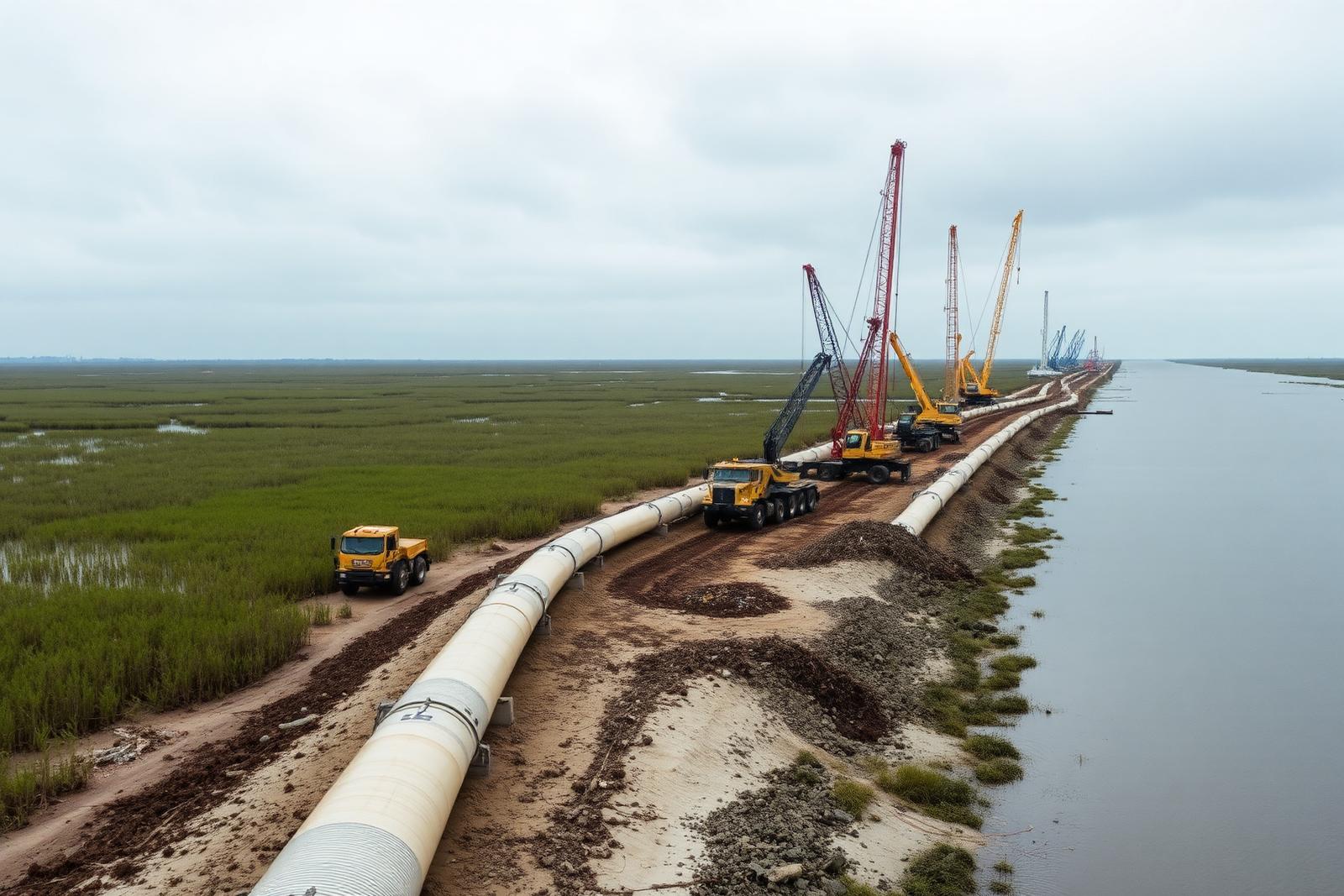 Coastal energy infrastructure